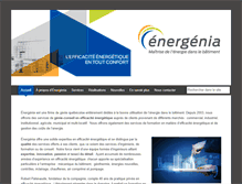 Tablet Screenshot of energenia.ca